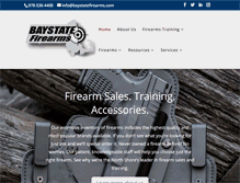 Tablet Screenshot of baystatefirearms.com
